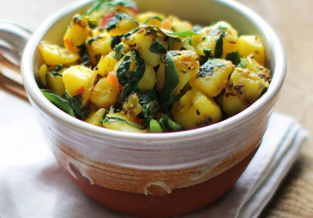 saag-aloo