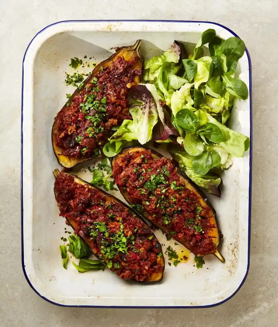 walnut-stuffed-aubergines walnut-stuffed-aubergines